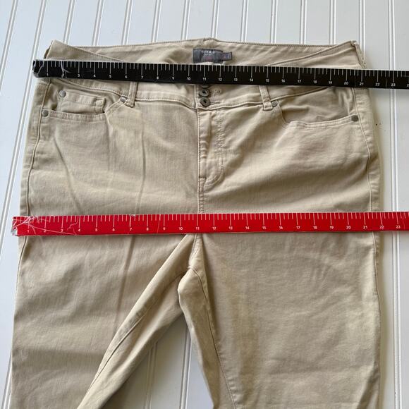 Torrid Size 20S Khaki Jegging pants - Picture 7 of 11